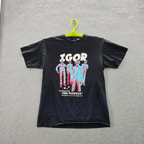 Tyler The Creater Women Shirt M Black‎ Graphic Print IGOR Puppets Band 2019 Tee - Picture 1 of 7